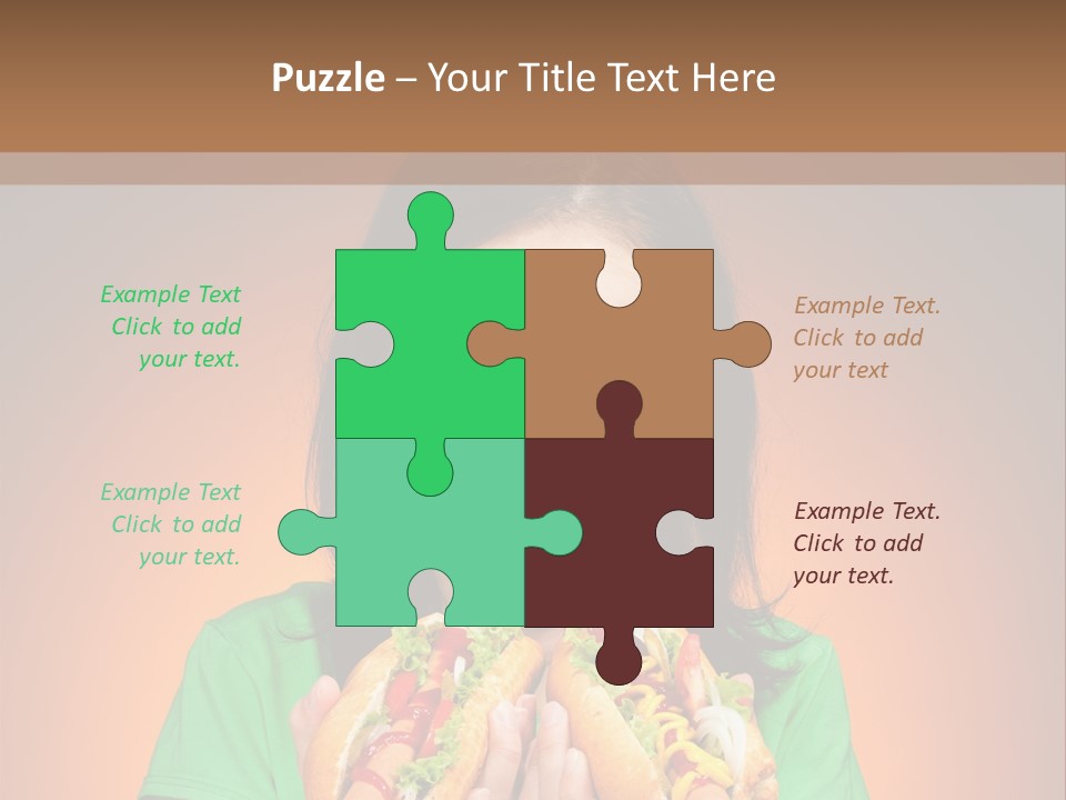 Junk Yellow Smile PowerPoint Template