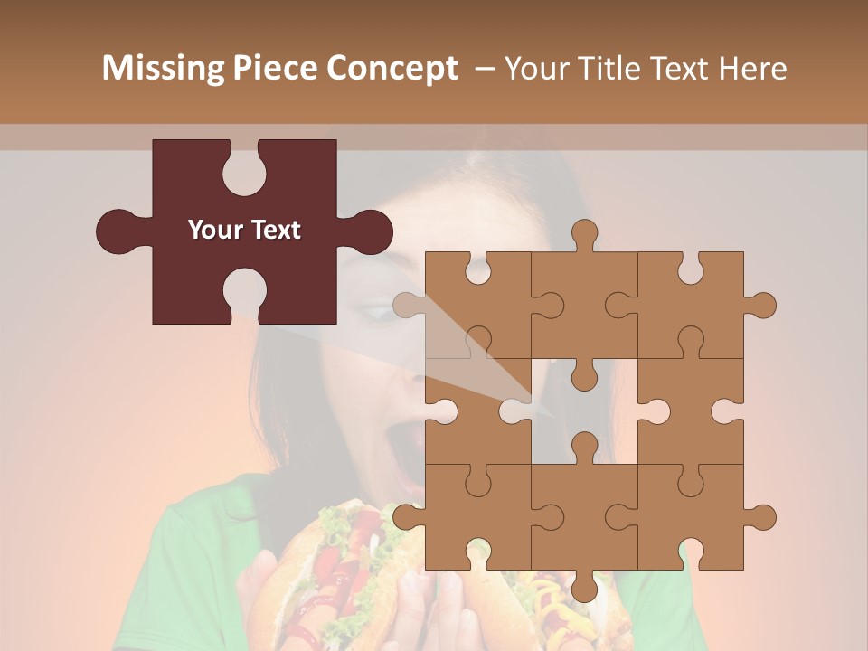 Junk Yellow Smile PowerPoint Template