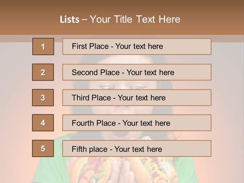 Junk Yellow Smile PowerPoint Template