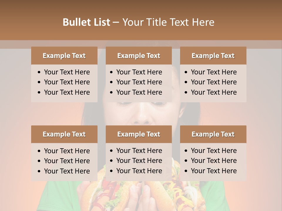 Junk Yellow Smile PowerPoint Template