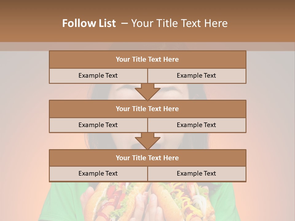 Junk Yellow Smile PowerPoint Template