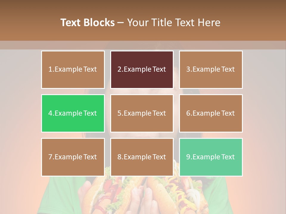 Junk Yellow Smile PowerPoint Template