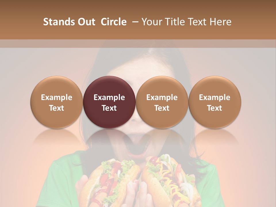 Junk Yellow Smile PowerPoint Template