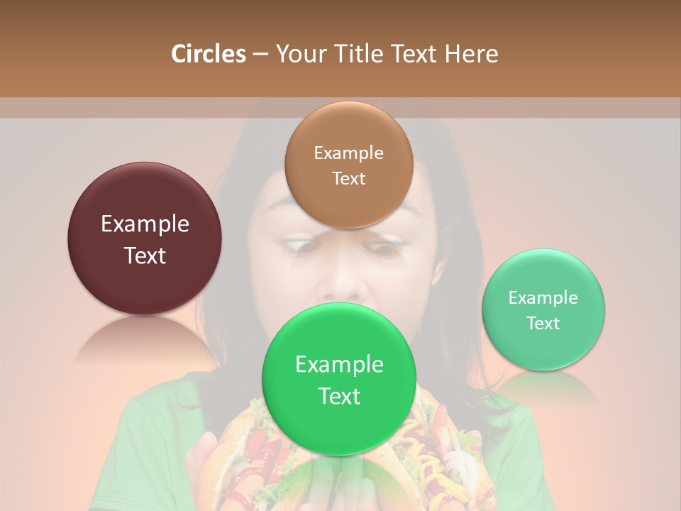 Junk Yellow Smile PowerPoint Template