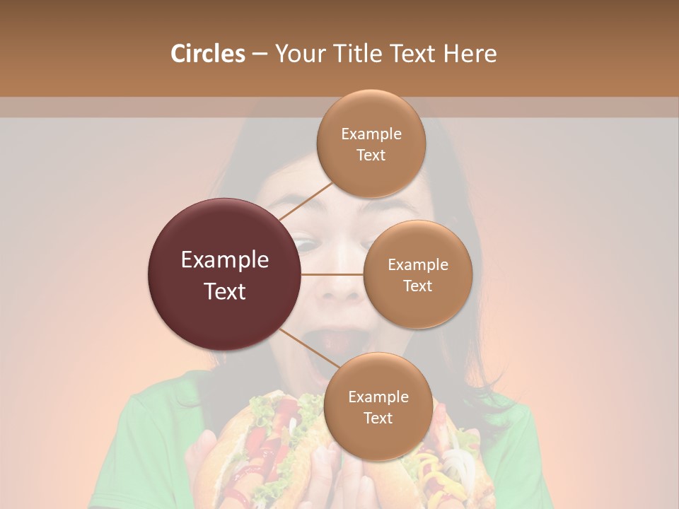 Junk Yellow Smile PowerPoint Template