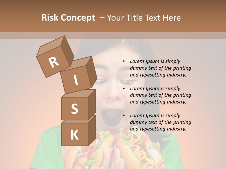 Junk Yellow Smile PowerPoint Template