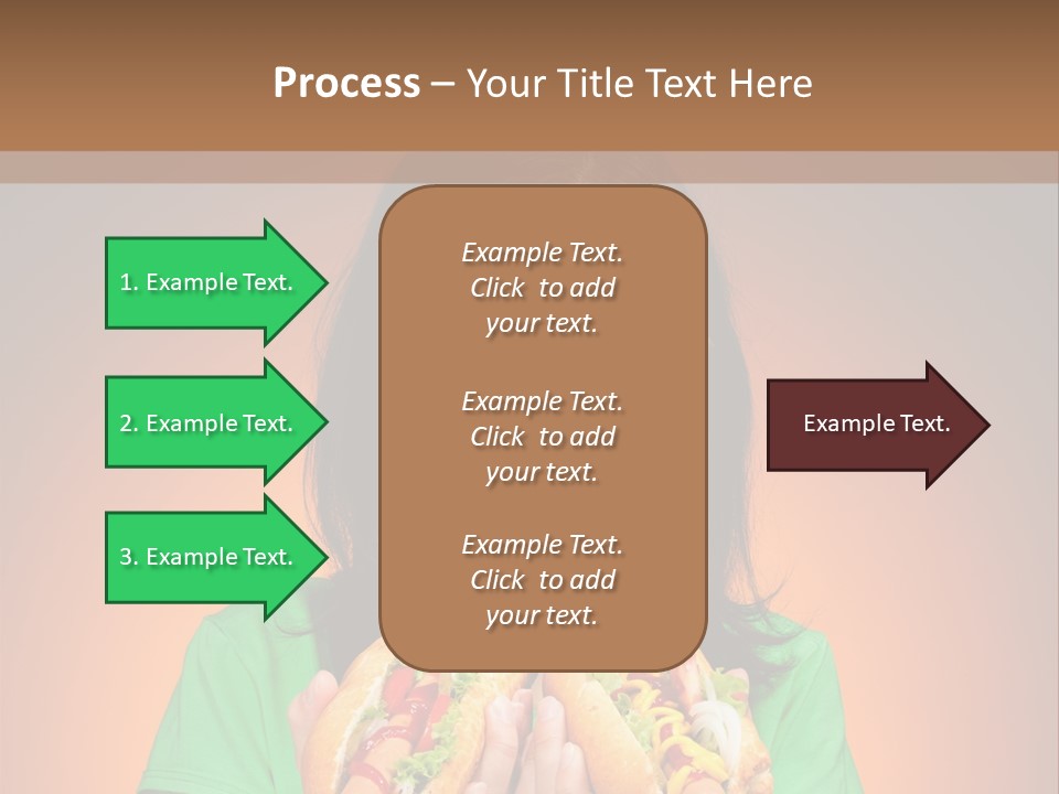 Junk Yellow Smile PowerPoint Template