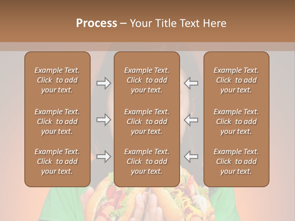 Junk Yellow Smile PowerPoint Template