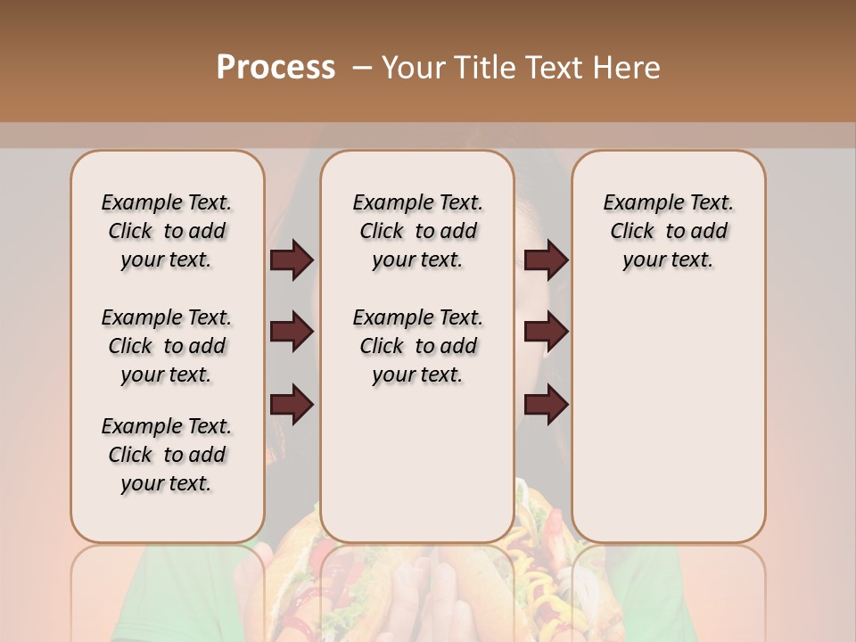 Junk Yellow Smile PowerPoint Template