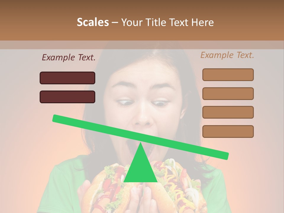 Junk Yellow Smile PowerPoint Template