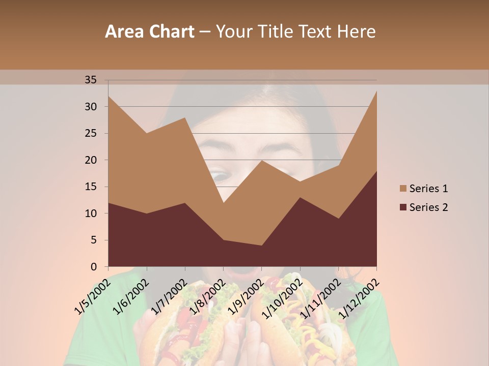 Junk Yellow Smile PowerPoint Template