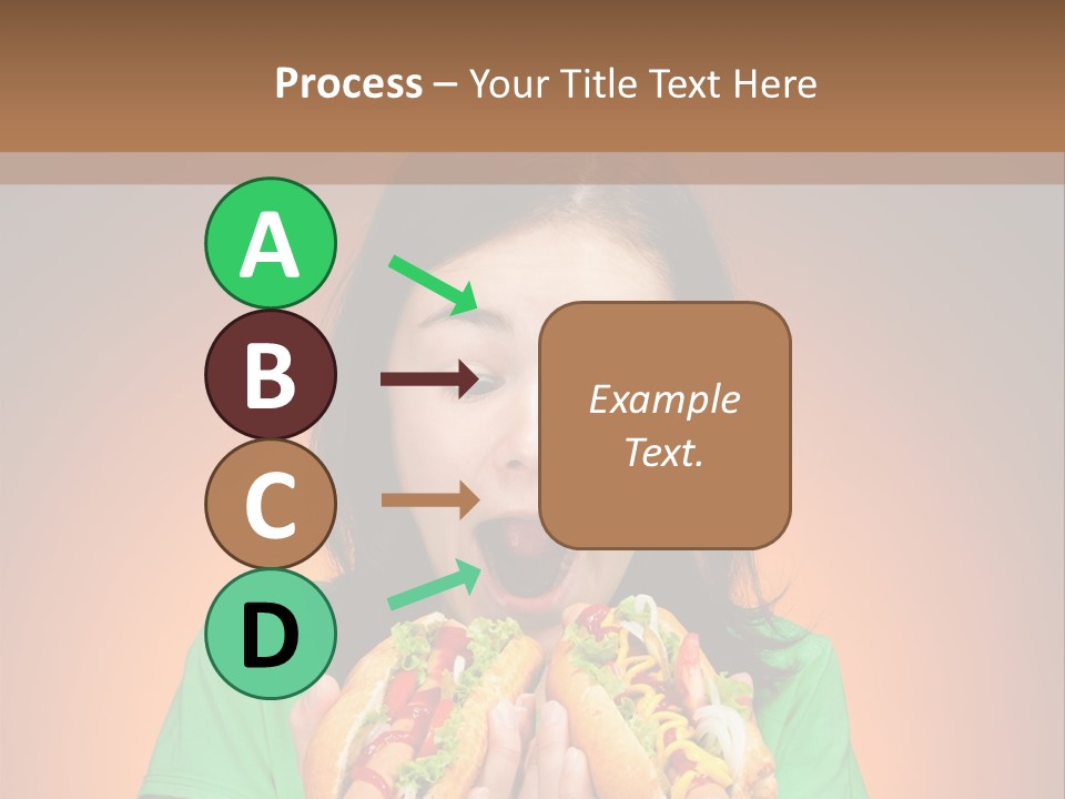 Junk Yellow Smile PowerPoint Template