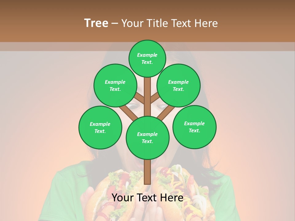 Junk Yellow Smile PowerPoint Template