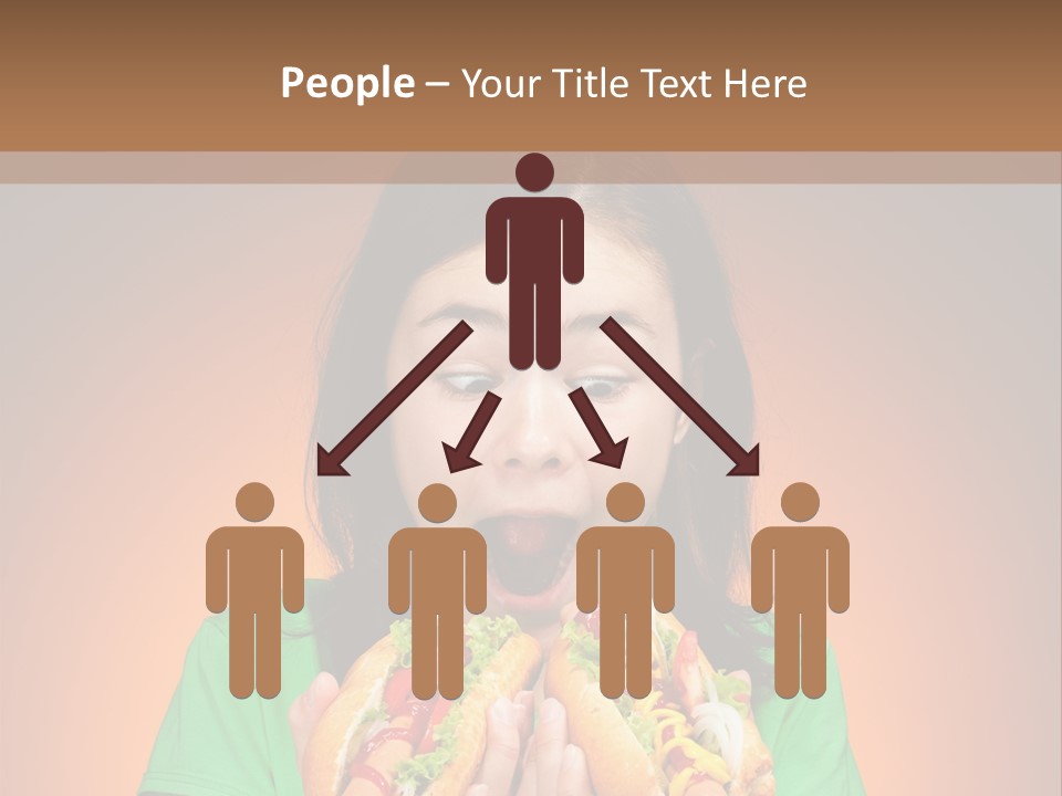 Junk Yellow Smile PowerPoint Template