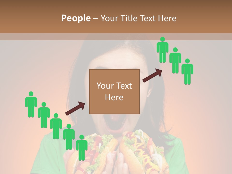 Junk Yellow Smile PowerPoint Template