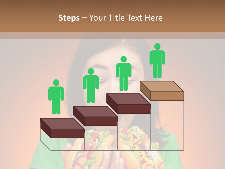 Junk Yellow Smile PowerPoint Template