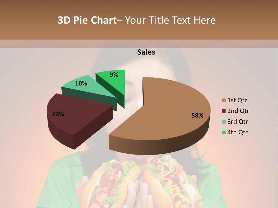 Junk Yellow Smile PowerPoint Template
