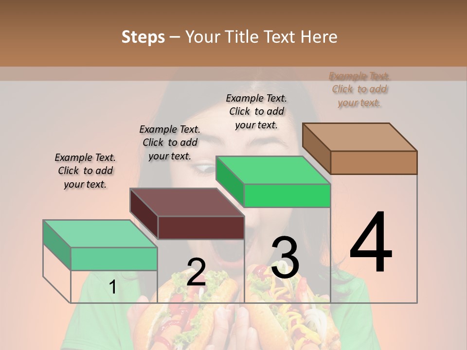 Junk Yellow Smile PowerPoint Template
