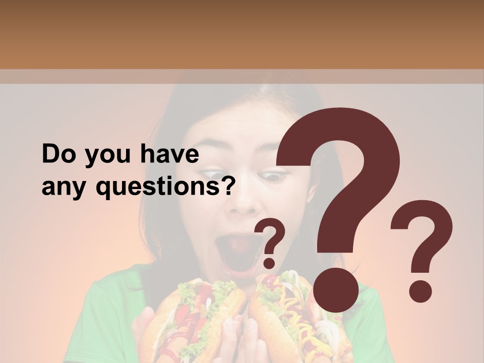 Junk Yellow Smile PowerPoint Template