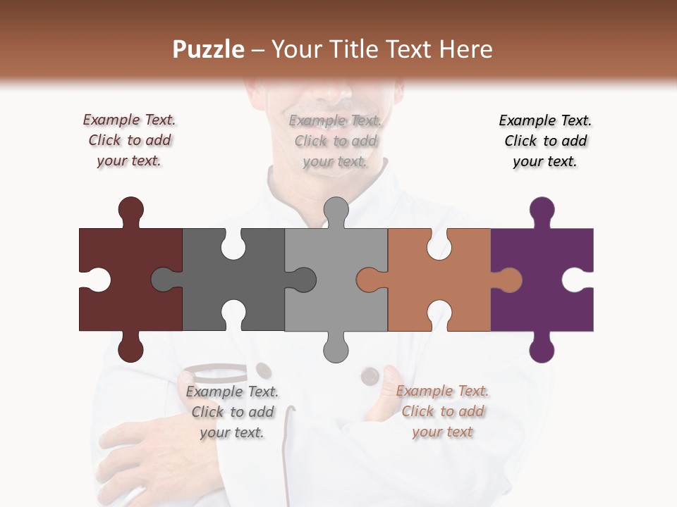 Cook Culinary Boy PowerPoint Template