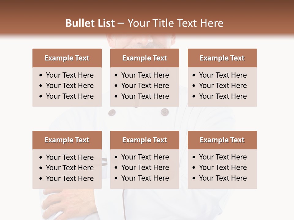 Cook Culinary Boy PowerPoint Template