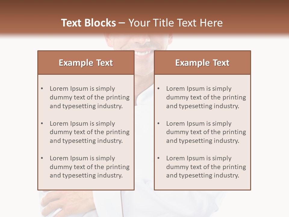 Cook Culinary Boy PowerPoint Template