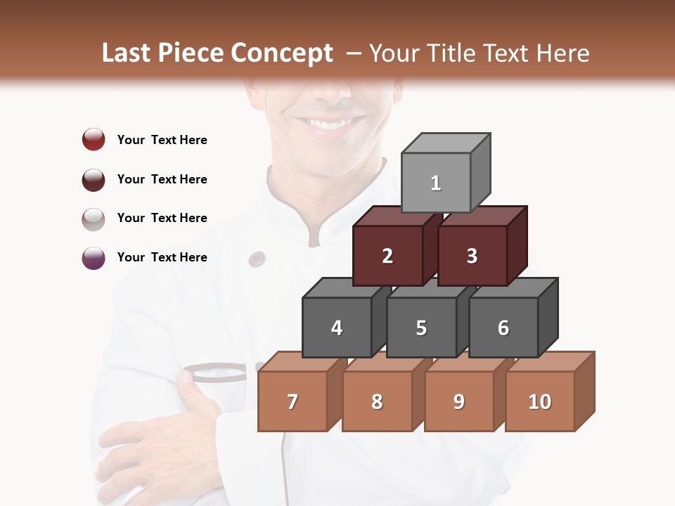 Cook Culinary Boy PowerPoint Template