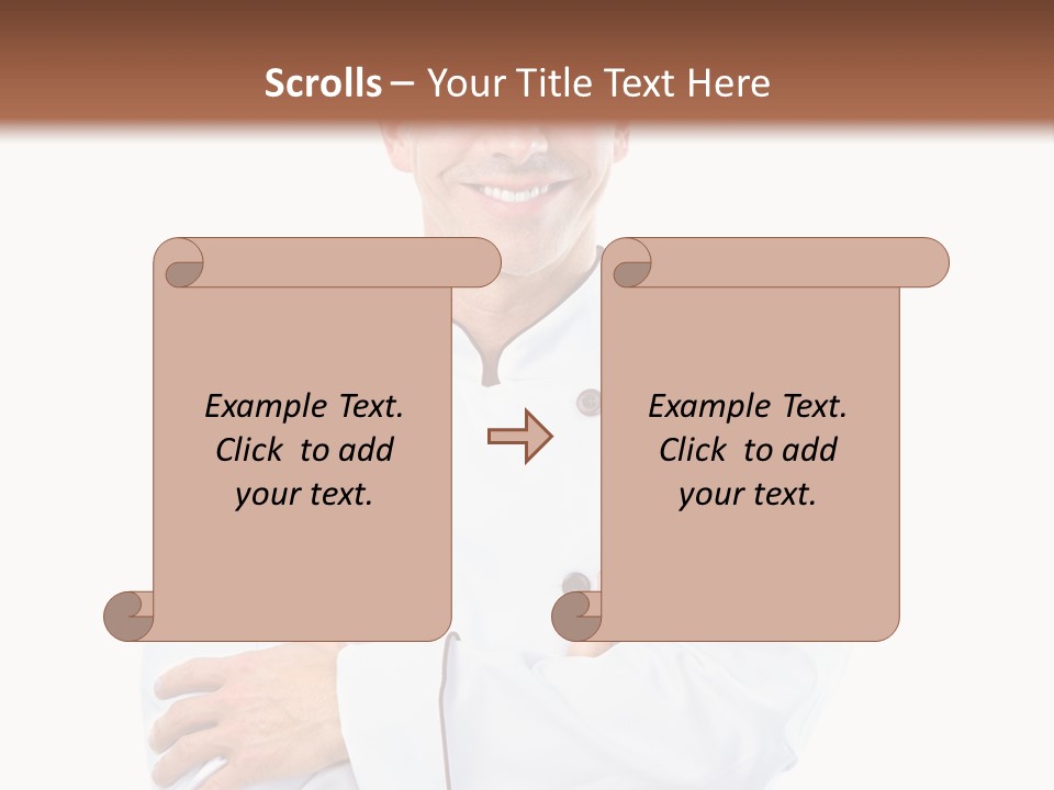 Cook Culinary Boy PowerPoint Template