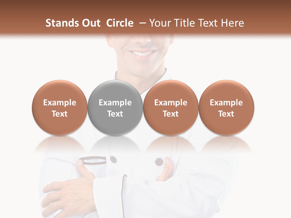 Cook Culinary Boy PowerPoint Template