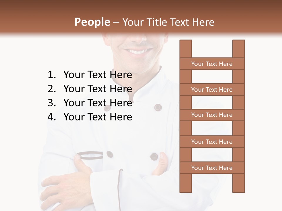 Cook Culinary Boy PowerPoint Template