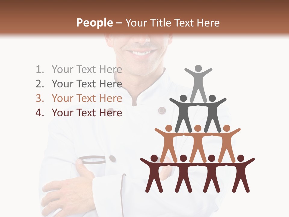 Cook Culinary Boy PowerPoint Template