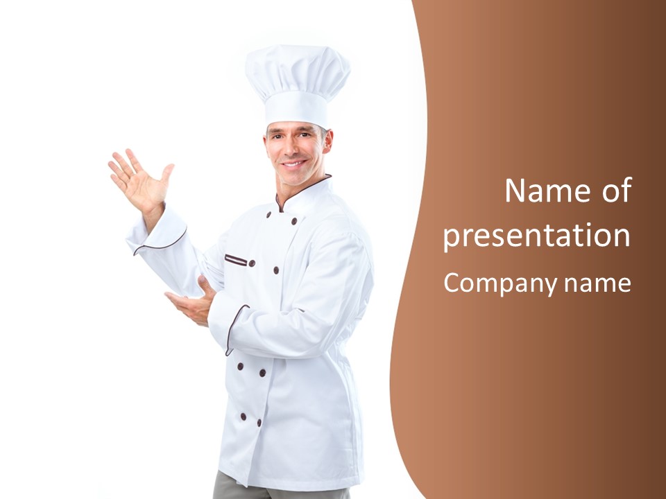 S Boy Uniform PowerPoint Template