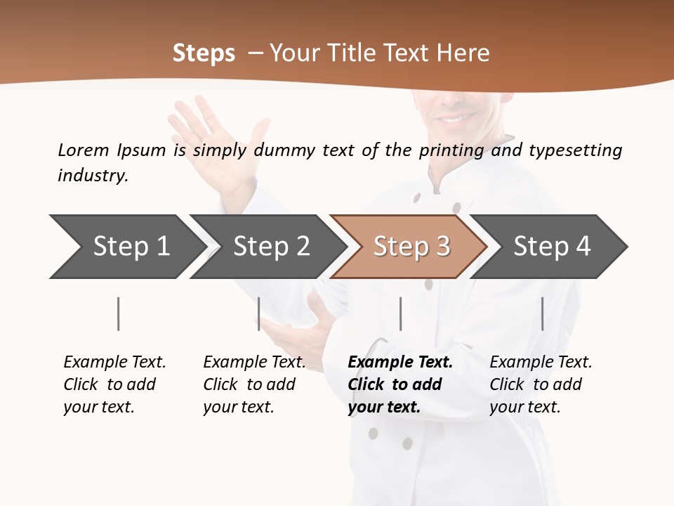 S Boy Uniform PowerPoint Template