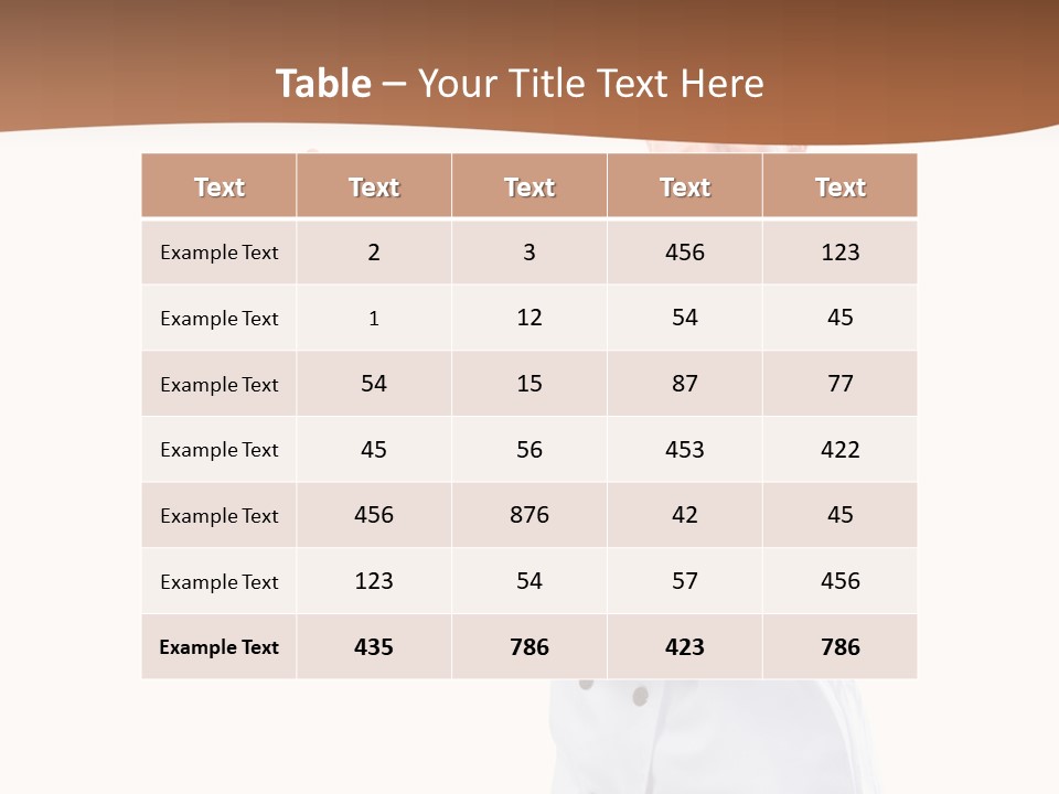 S Boy Uniform PowerPoint Template