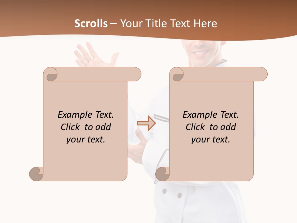 S Boy Uniform PowerPoint Template