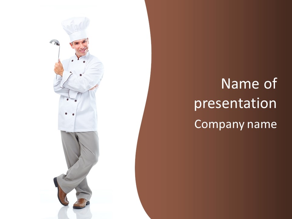 Uniform Human  PowerPoint Template