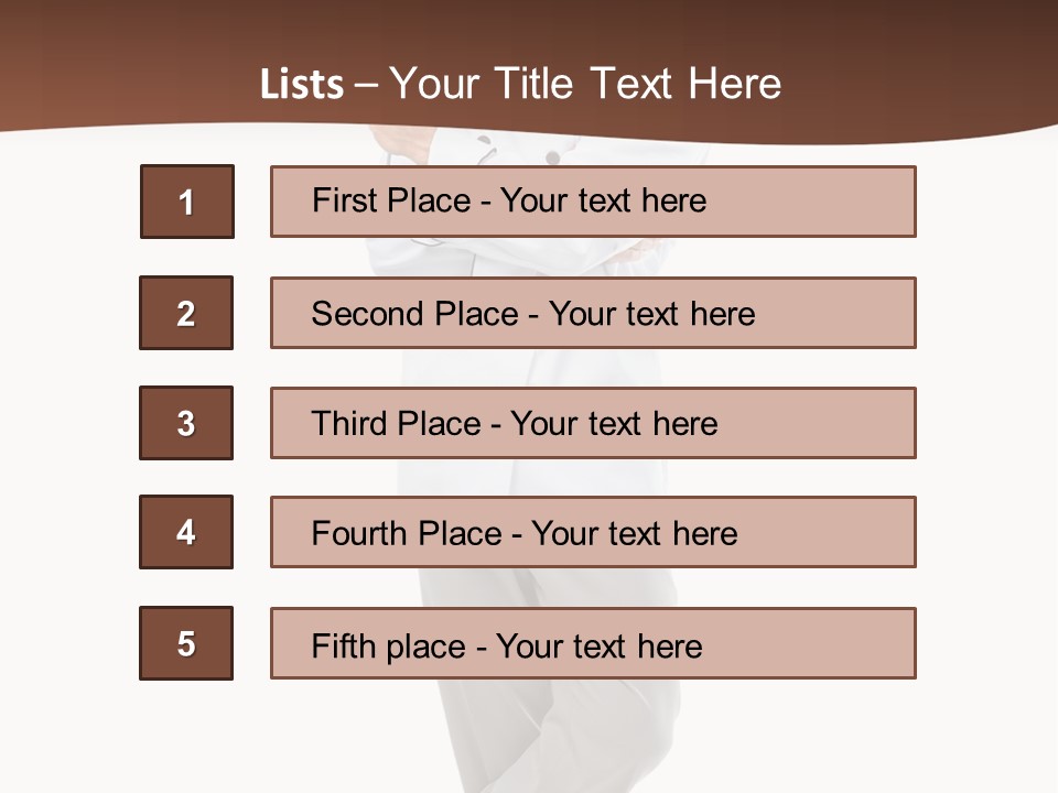 Uniform Human  PowerPoint Template