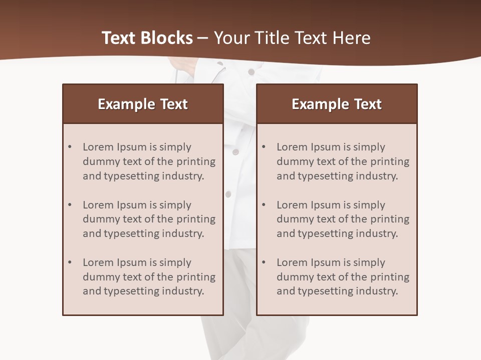 Uniform Human  PowerPoint Template