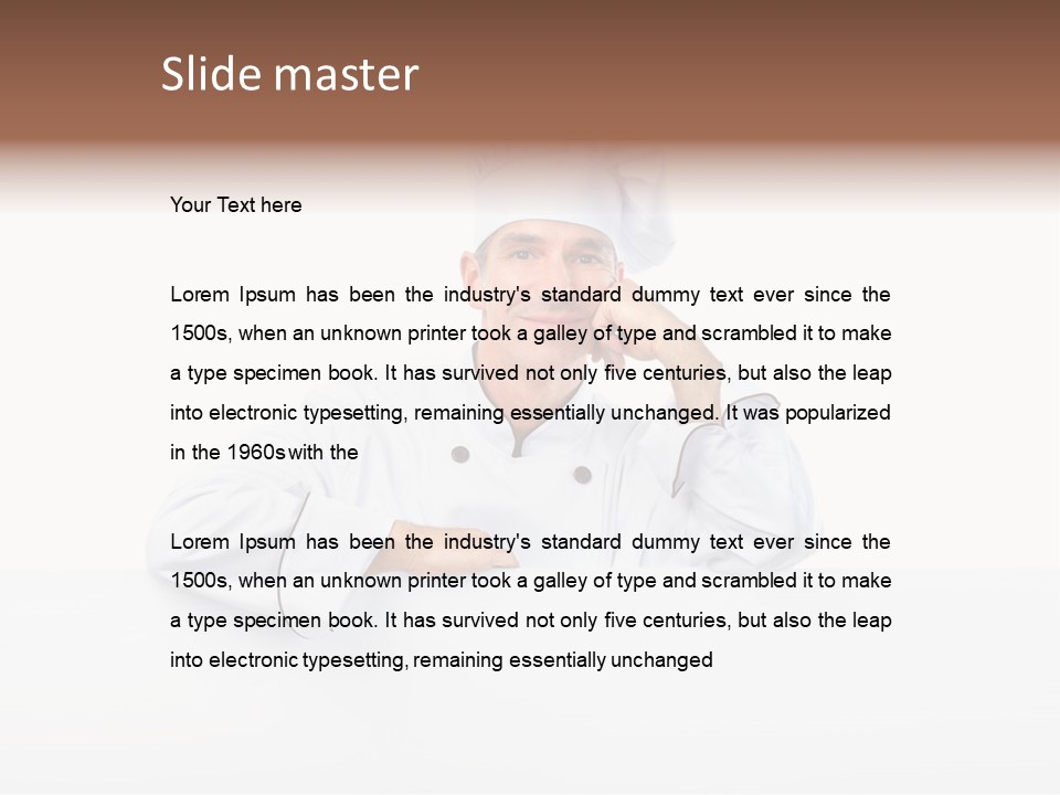 Staff Service Professional PowerPoint Template