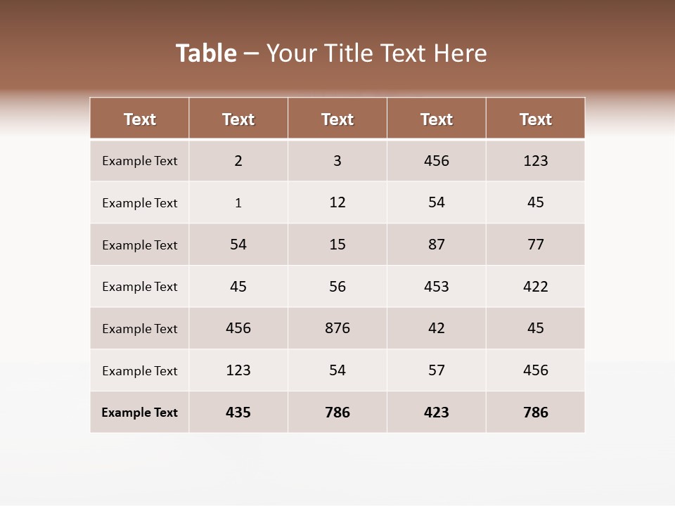 Staff Service Professional PowerPoint Template