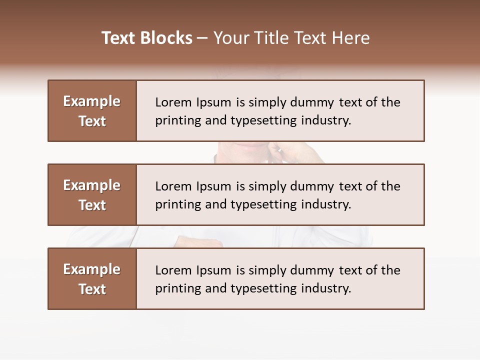 Staff Service Professional PowerPoint Template