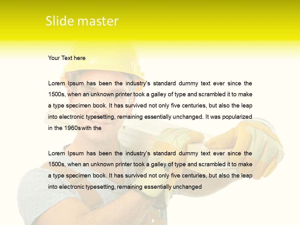 Employee Tool Business PowerPoint Template