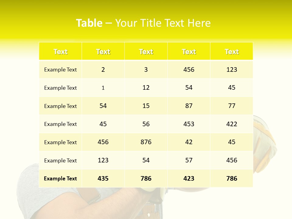 Employee Tool Business PowerPoint Template
