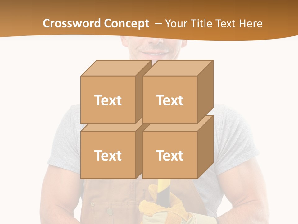 Human Man Profession PowerPoint Template