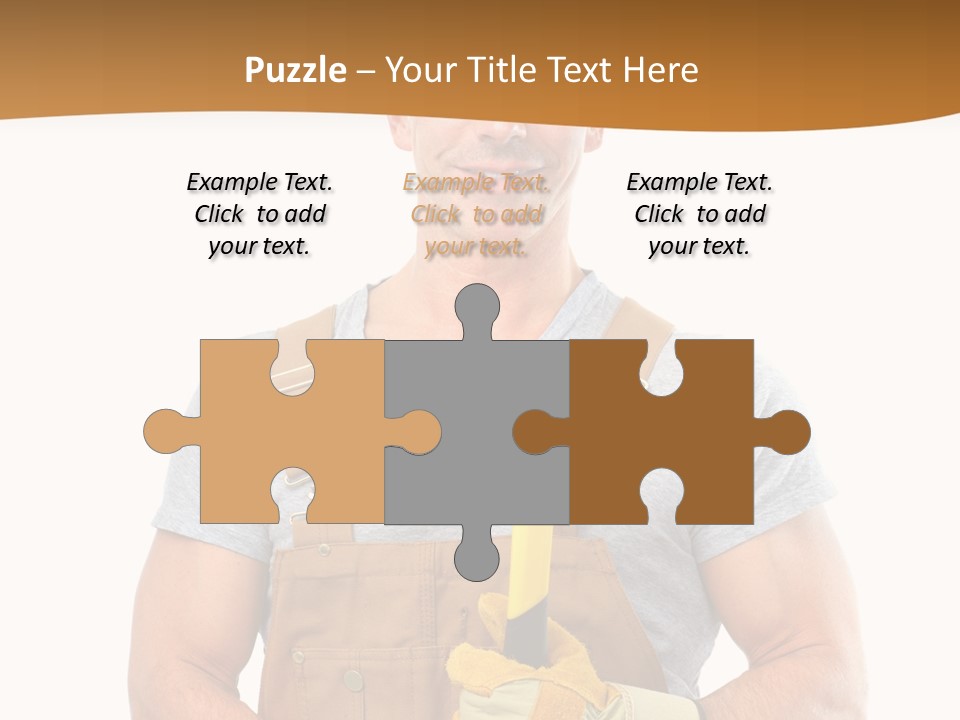 Human Man Profession PowerPoint Template