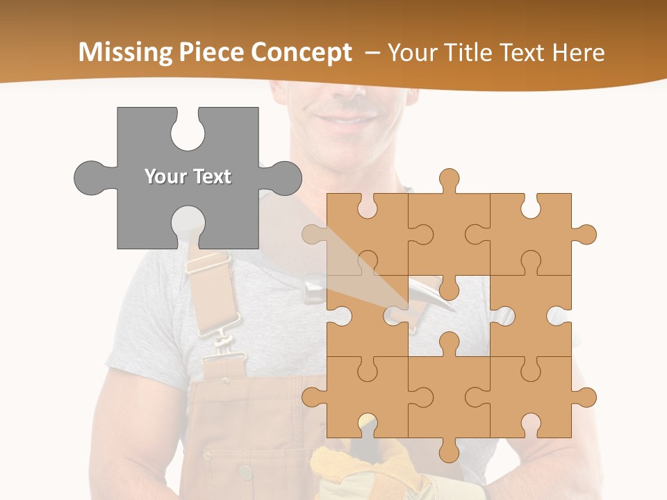 Human Man Profession PowerPoint Template