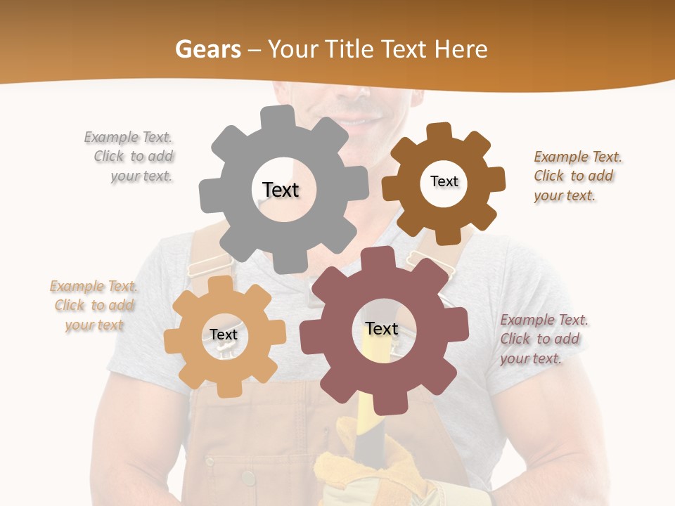 Human Man Profession PowerPoint Template