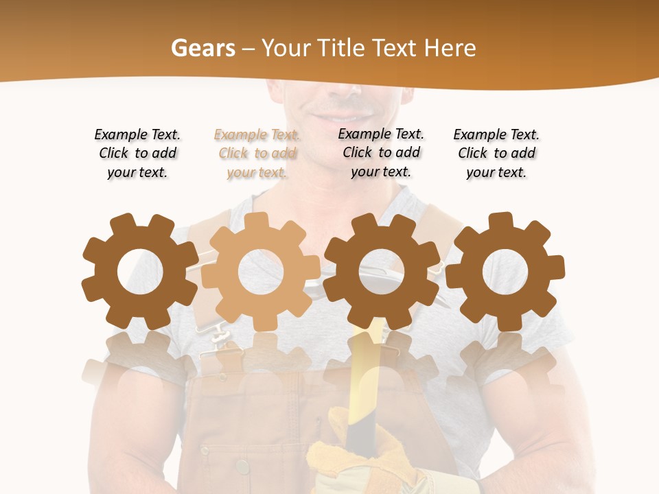 Human Man Profession PowerPoint Template