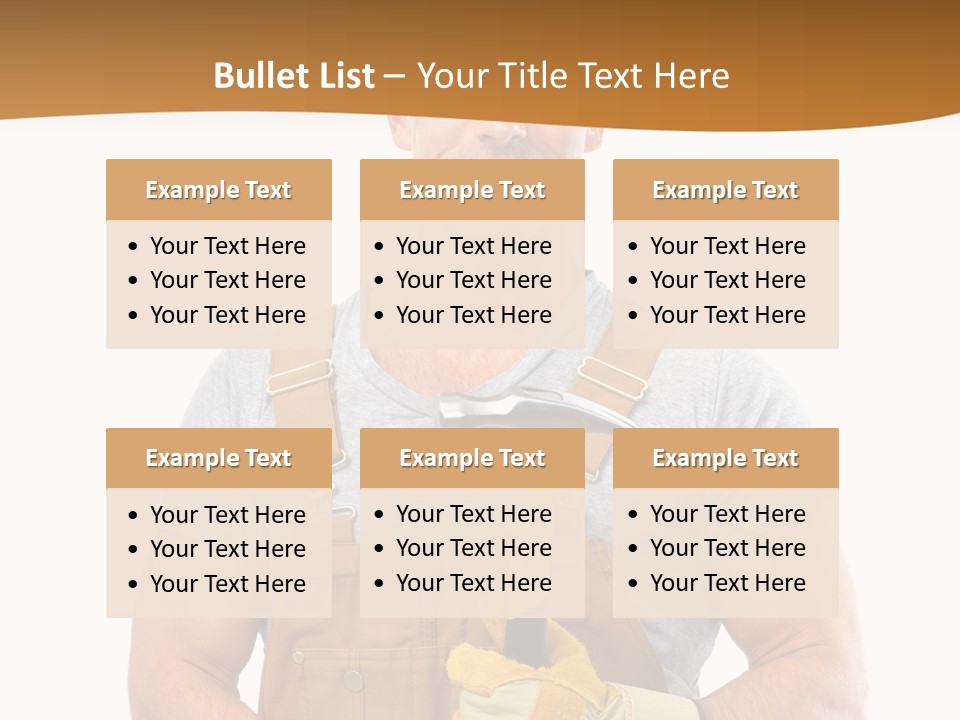 Human Man Profession PowerPoint Template