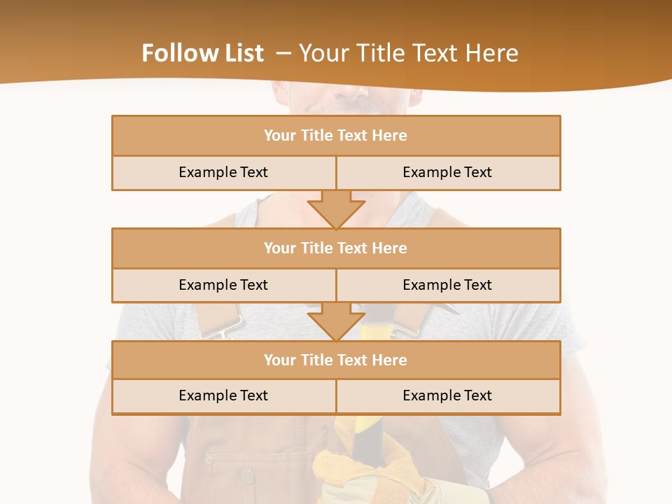 Human Man Profession PowerPoint Template
